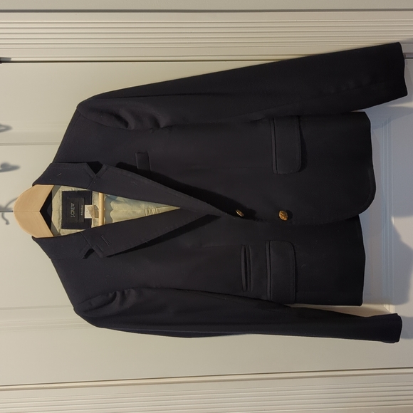 J. Crew Jackets & Blazers - J. Crew Navy Schoolboy Blazer, Size 0, Great Condition